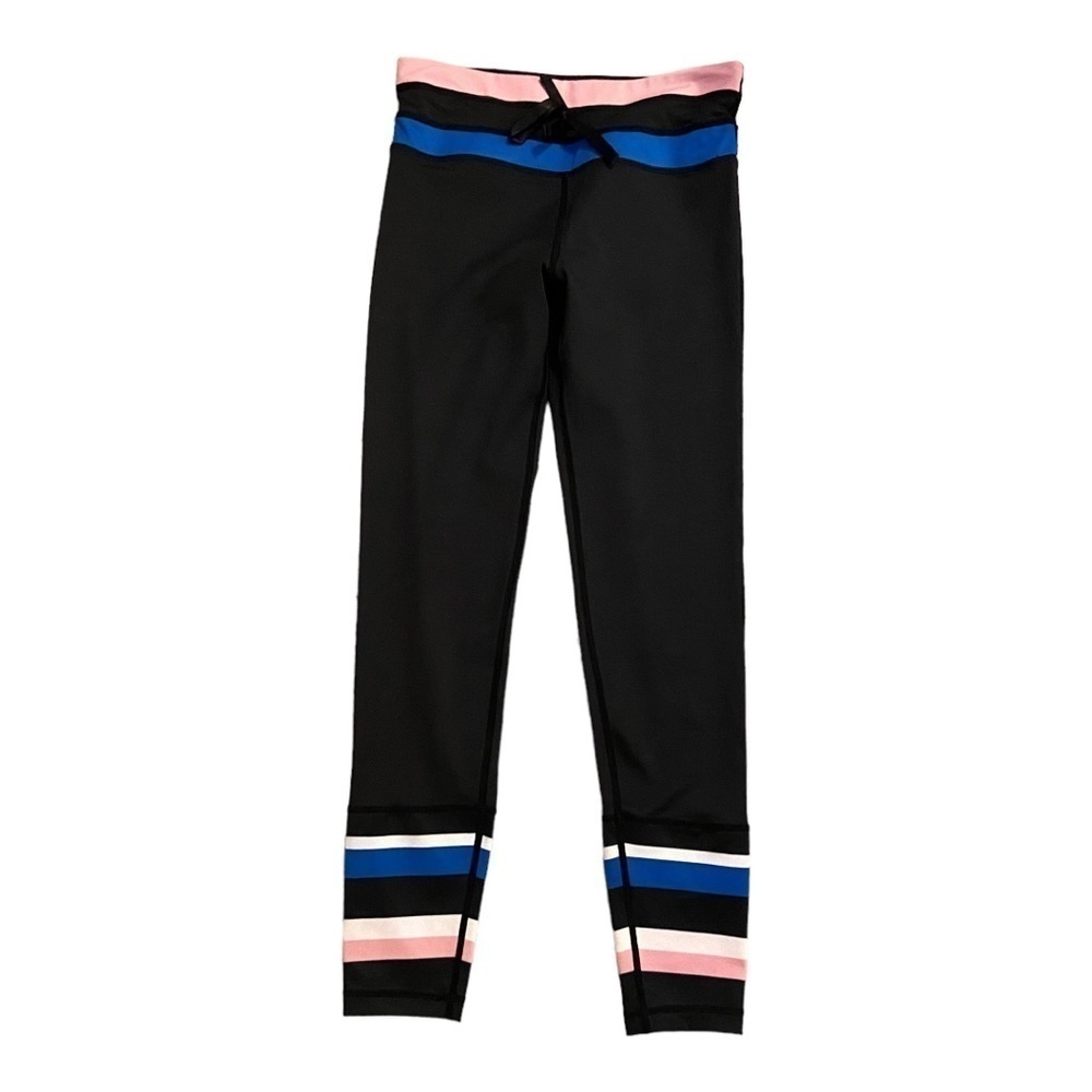 Lilybod 7/8 Striped Drawstring Leggings